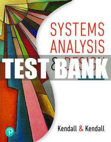Test Bank Systems Analysis and Design 10th Edition