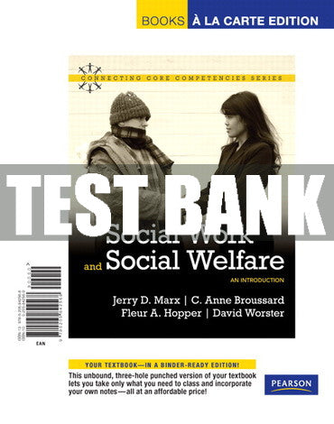 Test Bank Social Work and Social Welfare: An Introduction 1st Edition