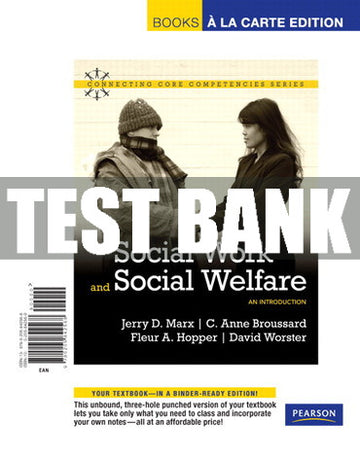 Test Bank Social Work and Social Welfare: An Introduction 1st Edition