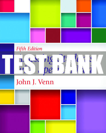 Test Bank Assessing Students with Special Needs 5th Edition