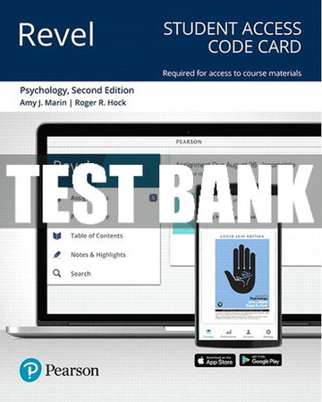 Test Bank Psychology 2nd Edition