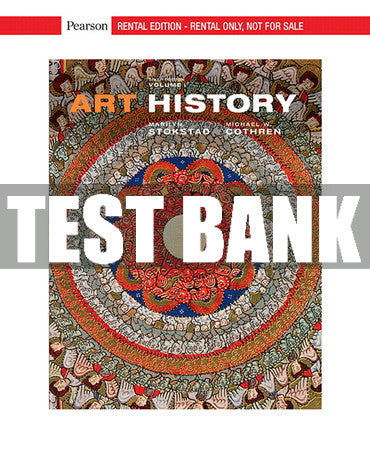 Test Bank Art History, Volume 1 6th Edition
