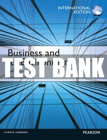Test Bank Business and Its Environment 7th Edition