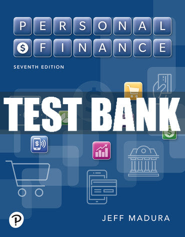 Test Bank Personal Finance 7th Edition