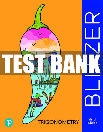 Test Bank Trigonometry 3rd Edition