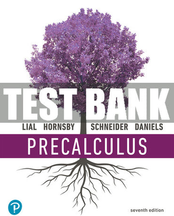 Test Bank Precalculus 7th Edition