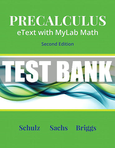 Test Bank Precalculus 2nd Edition