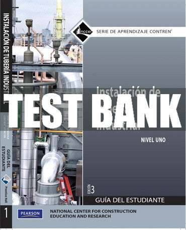 Test Bank Boilermaking, Level 3 (in Spanish) 2nd Edition