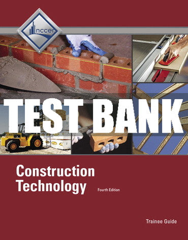 Test Bank Construction Technology 4th Edition
