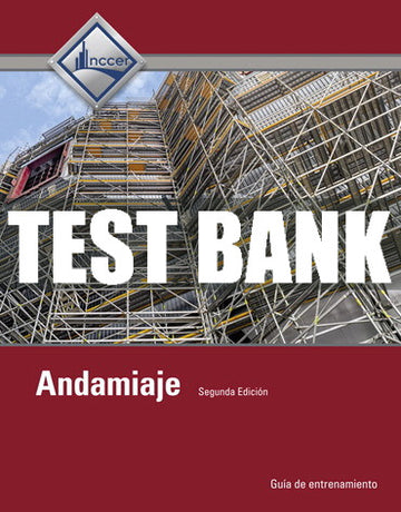 Test Bank Scaffolding (in Spanish) 2nd Edition