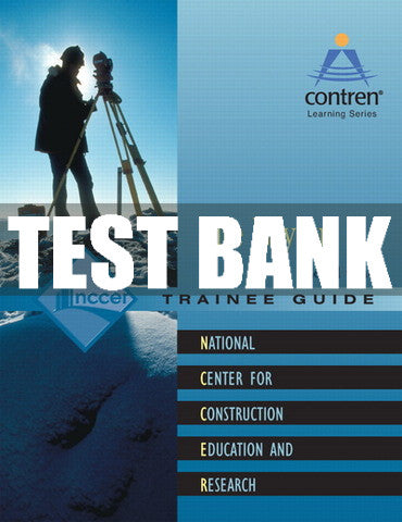 Test Bank Site Layout, Level 1 1st Edition