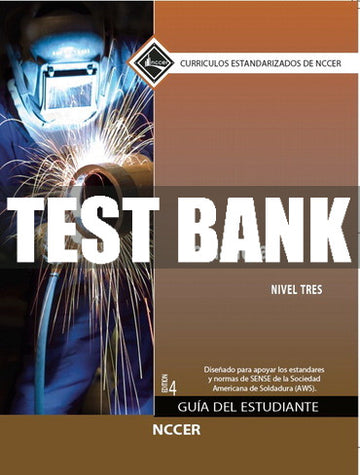 Test Bank Welding, Level 3 (in Spanish) 4th Edition