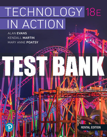Test Bank Technology in Action 18th Edition