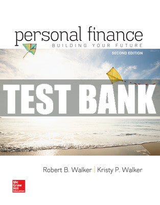 Test Bank Personal Finance, 2nd Edition