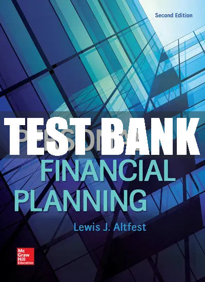 Test Bank Personal Financial Planning, 2nd Edition