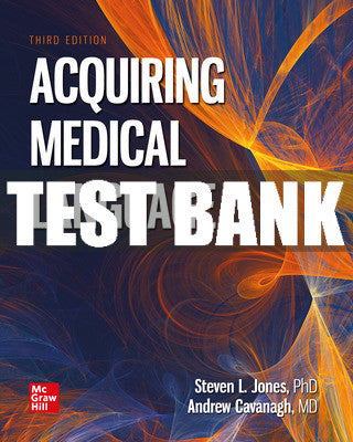 Test Bank Acquiring Medical Language, 3rd Edition