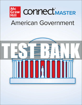 Test Bank Connect Master: American Government OLA, 1st Edition