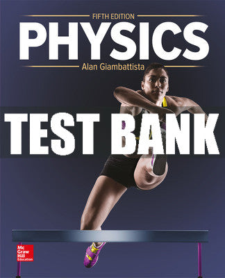 Test Bank Physics, 5th Edition