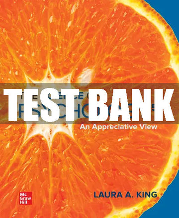 Test Bank The Science of Psychology: An Appreciative View 5, 5th Edition
