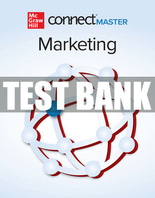 Test Bank Connect Master Marketing, 2nd Edition