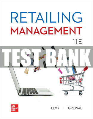 Test Bank Retailing Management, 11th Edition