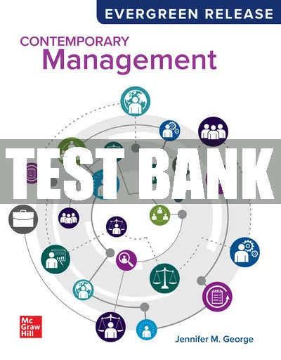 Test Bank Contemporary Management
