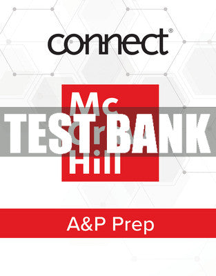 Test Bank Connect Online Access for A&P Prep, 1st Edition