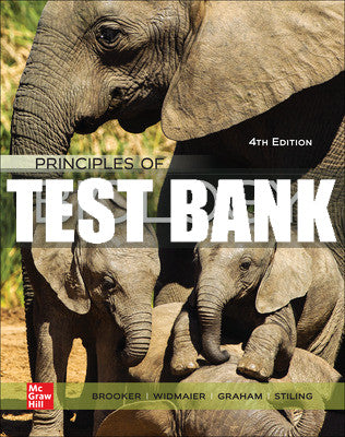 Test Bank Principles of Biology, 4th Edition