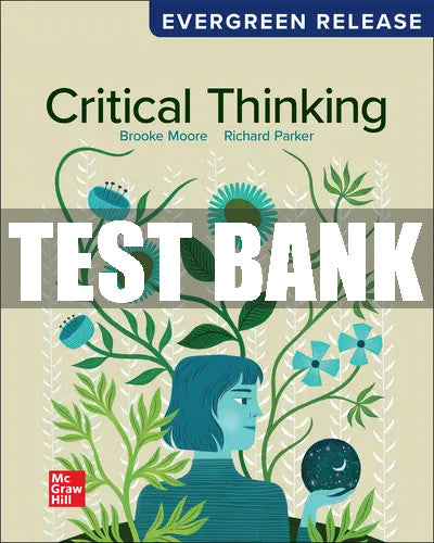Test Bank Critical Thinking